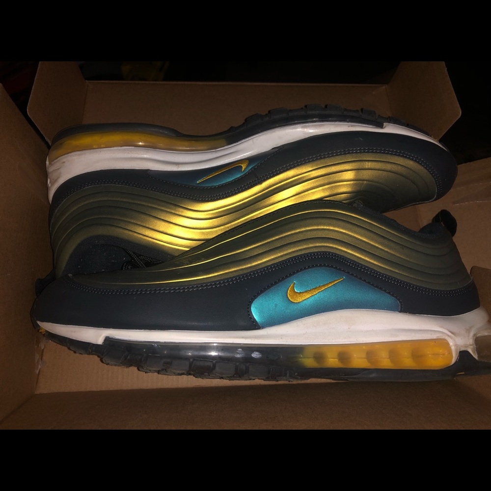 Nike Air Max 97 Liquid Metal Anthracite Sz 13